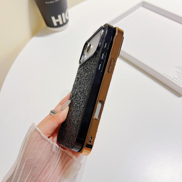 غطاء هاتف من TPU مقاوم للصدمات مع مسحوق لامع، لهواتف iPhone 17 Pro Max و iPhone 17 Pro و iPhone 17 و iPhone Air