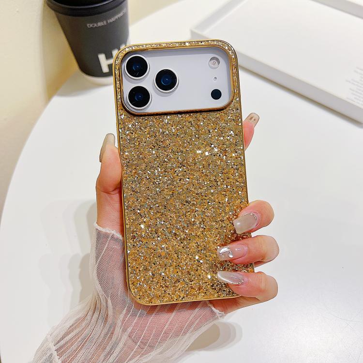 غطاء هاتف من TPU مقاوم للصدمات مع مسحوق لامع، لهواتف iPhone 17 Pro Max و iPhone 17 Pro و iPhone 17 و iPhone Air
