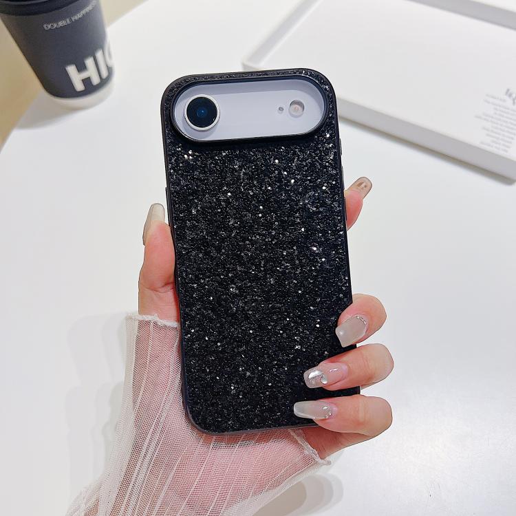غطاء هاتف من TPU مقاوم للصدمات مع مسحوق لامع، لهواتف iPhone 17 Pro Max و iPhone 17 Pro و iPhone 17 و iPhone Air
