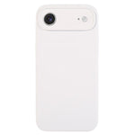 غطاء هاتف من سيليكون سائل نقي بلون موحد ومسامات دقيقة، لهاتف iPhone Air