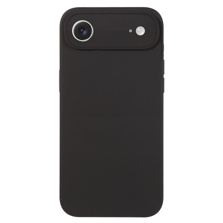 غطاء هاتف من سيليكون سائل نقي بلون موحد ومسامات دقيقة، لهاتف iPhone Air