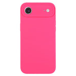 غطاء هاتف من سيليكون سائل نقي بلون موحد ومسامات دقيقة، لهاتف iPhone Air