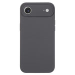 غطاء هاتف من سيليكون سائل نقي بلون موحد ومسامات دقيقة، لهاتف iPhone Air