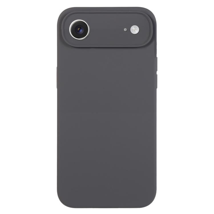 غطاء هاتف من سيليكون سائل نقي بلون موحد ومسامات دقيقة، لهاتف iPhone Air