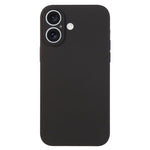 غطاء هاتف من السيليكون السائل بلون نقي مع مسام دقيقة، لهاتف iPhone 17