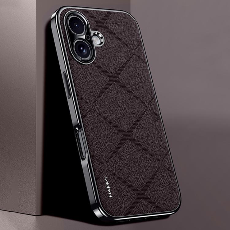 غطاء هاتف من الجلد العادي PC، لهواتف iPhone 17 Pro Max، iPhone 17 Pro، iPhone 17، iPhone Air