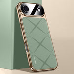 غطاء هاتف من الجلد العادي PC، لهواتف iPhone 17 Pro Max، iPhone 17 Pro، iPhone 17، iPhone Air