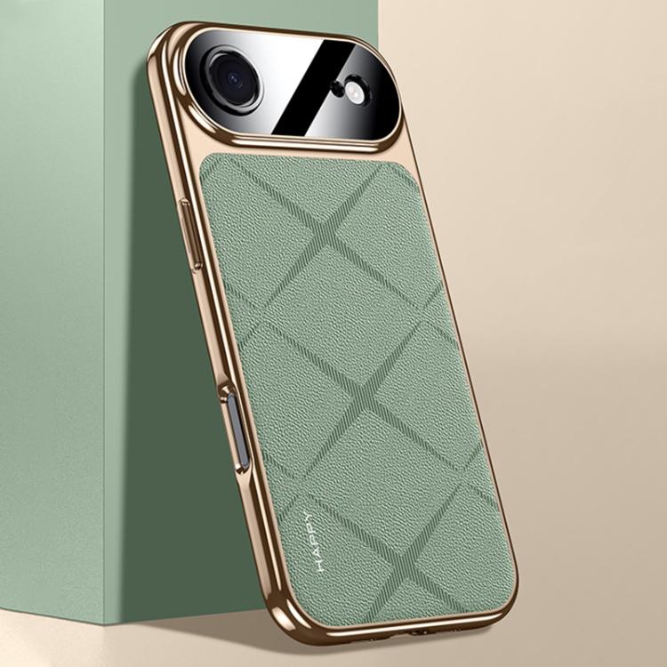 غطاء هاتف من الجلد العادي PC، لهواتف iPhone 17 Pro Max، iPhone 17 Pro، iPhone 17، iPhone Air
