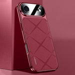 غطاء هاتف من الجلد العادي PC، لهواتف iPhone 17 Pro Max، iPhone 17 Pro، iPhone 17، iPhone Air