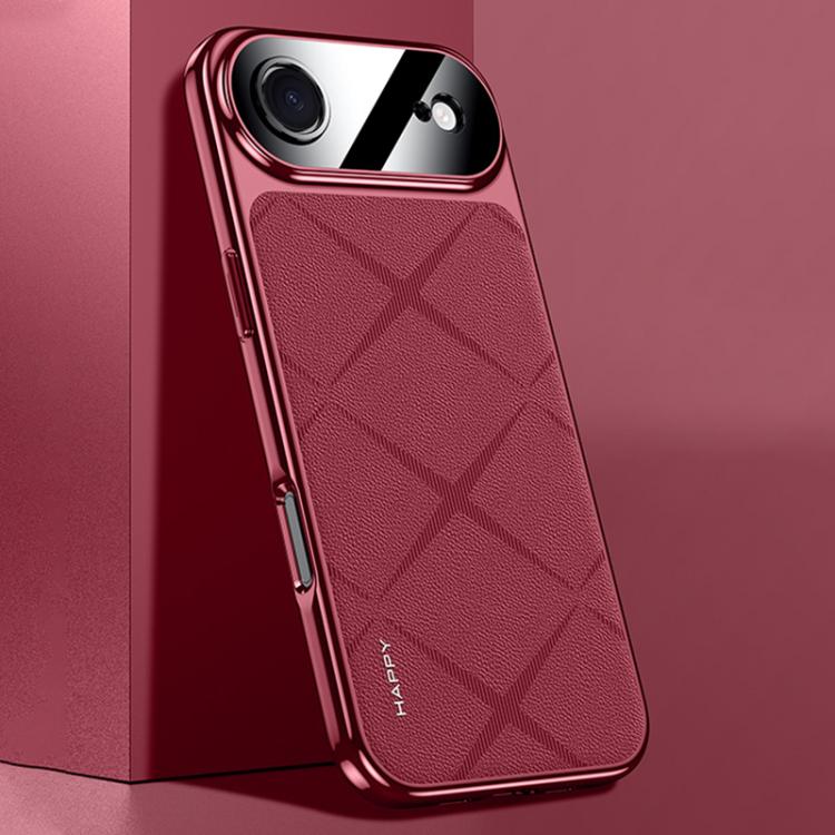 غطاء هاتف من الجلد العادي PC، لهواتف iPhone 17 Pro Max، iPhone 17 Pro، iPhone 17، iPhone Air