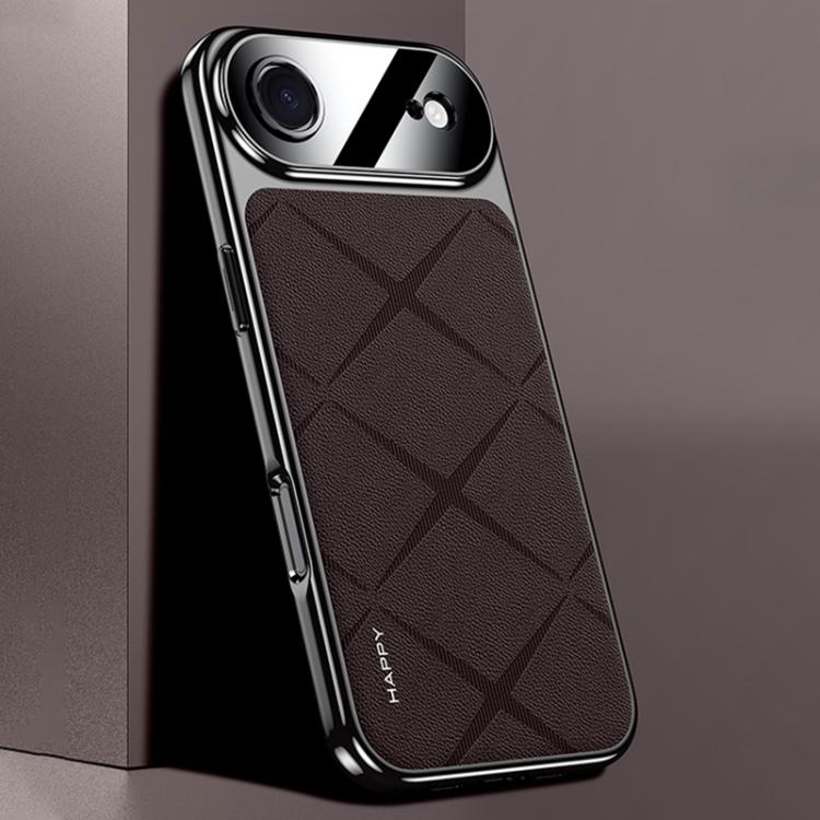 غطاء هاتف من الجلد العادي PC، لهواتف iPhone 17 Pro Max، iPhone 17 Pro، iPhone 17، iPhone Air