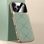 غطاء هاتف من الجلد العادي PC، لهواتف iPhone 17 Pro Max، iPhone 17 Pro، iPhone 17، iPhone Air