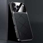 غطاء هاتف من الجلد العادي PC، لهواتف iPhone 17 Pro Max، iPhone 17 Pro، iPhone 17، iPhone Air