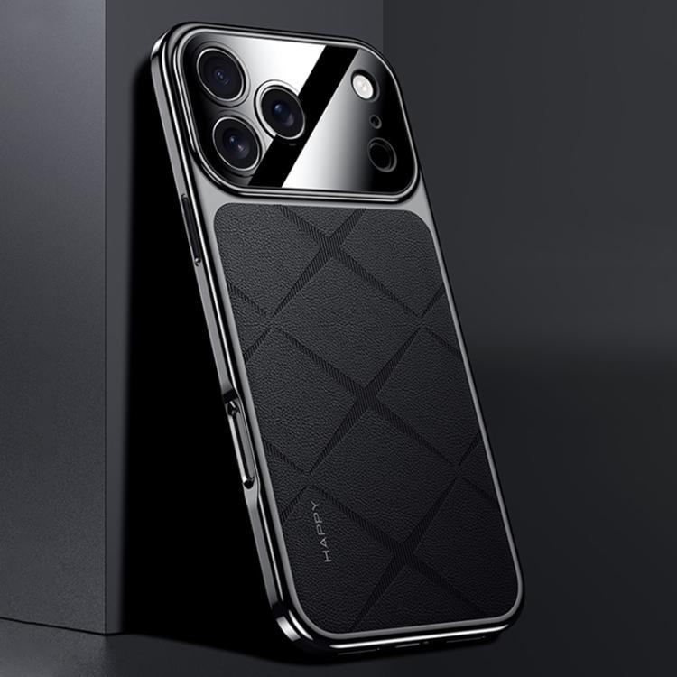 غطاء هاتف من الجلد العادي PC، لهواتف iPhone 17 Pro Max، iPhone 17 Pro، iPhone 17، iPhone Air