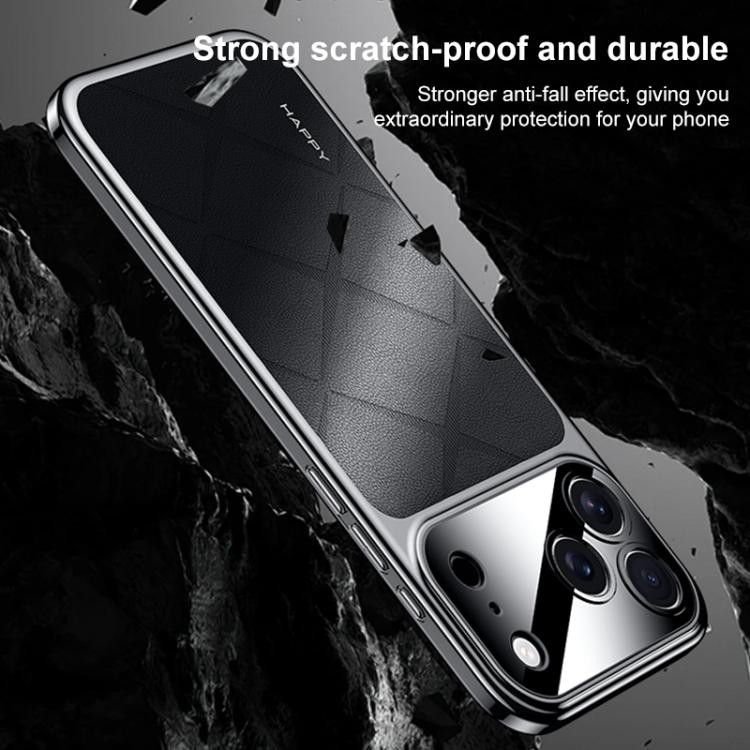 غطاء هاتف من الجلد العادي PC، لهواتف iPhone 17 Pro Max، iPhone 17 Pro، iPhone 17، iPhone Air