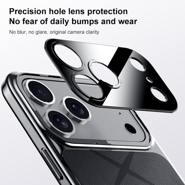 غطاء هاتف من الجلد العادي PC، لهواتف iPhone 17 Pro Max، iPhone 17 Pro، iPhone 17، iPhone Air