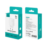 شاحن سريع USB-C / Type-C منفذ واحد USAMS CC325 T69 PD 20 واط، CC325