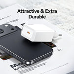 شاحن سريع USB-C / Type-C منفذ واحد USAMS CC325 T69 PD 20 واط، CC325