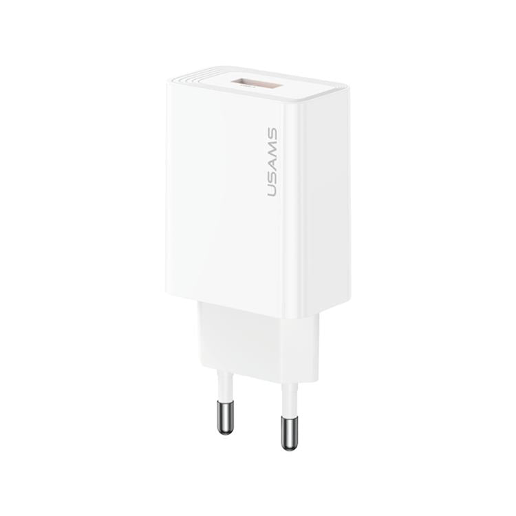 شاحن USB منفذ واحد USAMS CC326 T69 10.5 واط 2.1 أمبير، CC326