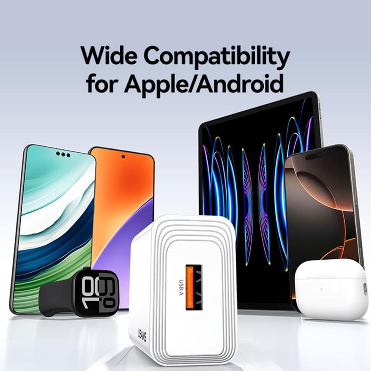 شاحن USB منفذ واحد USAMS CC326 T69 10.5 واط 2.1 أمبير، CC326