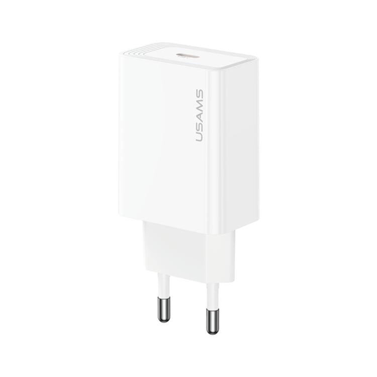 شاحن سريع USB-C / Type-C منفذ واحد USAMS CC329 T69 PD 30 واط، CC329