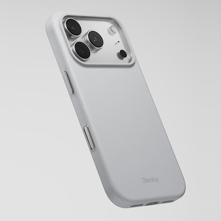 غطاء هاتف Benks Q2 Series مقاوم للصدمات مغناطيسي MagSafe، لهواتف iPhone 17 Pro Max، iPhone 17 Pro
