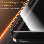 بنكس كينغ كونغ كورنينج فيلم مقسى كامل اللصق DLC قابل للانحناء السريع، لهاتف iPhone 17 Pro Max، لهاتف iPhone 17 Pro