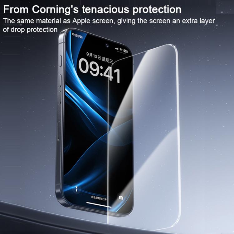 واقي شاشة زجاج مقسى عالي الدقة Benks King Kong Corning Infinity، لهواتف iPhone 17 Pro Max، iPhone 17 Pro، iPhone 17، iPhone Air