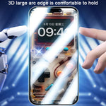 واقي شاشة زجاج مقسى مطفي للألعاب بحافة منحنية صفرية من Benks، لهواتف iPhone 17 Pro Max، iPhone 17