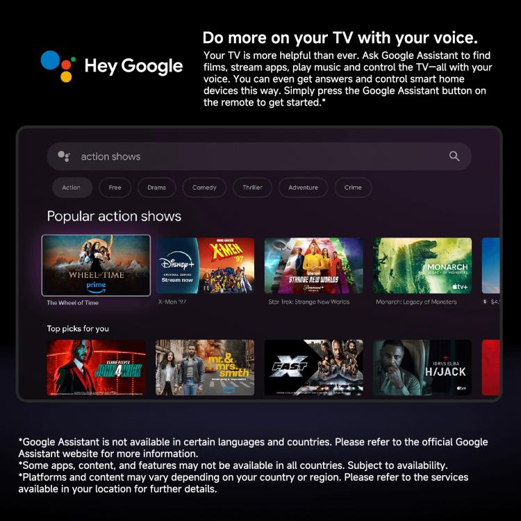 عصا تلفاز شاومي الأصلية الجيل الثاني بمعالج رباعي النواة Cortex-A55 بدقة 4K ألترا إتش دي مع واي فاي مزدوج النطاق WiFi6 وعصا Google TV، النسخة العالمية مع Google Play، 2 جيجابايت + 8 جيجابايت