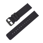 Stainless Steel Pin Buckle Nylon Woven Canvas Watch Band, 12mm, 14mm