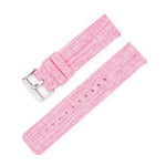 Stainless Steel Pin Buckle Nylon Woven Canvas Watch Band, 16mm, 18mm