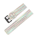 Stainless Steel Pin Buckle Nylon Woven Canvas Watch Band, 16mm, 18mm
