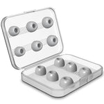 12 قطعة من سدادات أذن قابلة للاستبدال من رغوة الذاكرة لسماعات AirPods Pro، مع صندوق تخزين، رغوة ذاكرة رمادي
