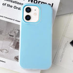 غطاء هاتف هجين من TPU وPC ملمس مطفي بلون هلامي، لـ iPhone 12 Pro Max، لـ iPhone 12 Pro، لـ iPhone 11