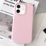 غطاء هاتف هجين من TPU وPC ملمس مطفي بلون هلامي، لـ iPhone 12 Pro Max، لـ iPhone 12 Pro، لـ iPhone 11