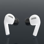6 أزواج من سدادات أذن سيليكون قابلة للاستبدال لسماعات AirPods Pro، مع صندوق تخزين، سيليكون أبيض