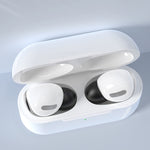 6 أزواج من سدادات أذن سيليكون قابلة للاستبدال لسماعات AirPods Pro، مع صندوق تخزين، سيليكون أبيض