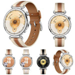 xDfind Spliced Genuine Leather Watch Band, For Huawei Watch GT 6 41mm