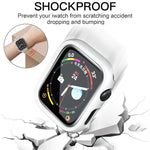 غطاء ساعة xDfind PC مجوف نصف شفاف، لسلسلة Apple Watch 6 / 5 / 4 / SE مقاس 44مم، لسلسلة Apple Watch 6 / 5 / 4 / SE مقاس 40مم، لسلسلة Apple Watch 11 مقاس 46مم / 10 مقاس 46مم، لسلسلة Apple Watch 11 مقاس 42مم / 10 مقاس 42مم