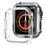 غطاء ساعة xDfind PC مجوف نصف شفاف، لسلسلة Apple Watch 6 / 5 / 4 / SE مقاس 44مم، لسلسلة Apple Watch 6 / 5 / 4 / SE مقاس 40مم، لسلسلة Apple Watch 11 مقاس 46مم / 10 مقاس 46مم، لسلسلة Apple Watch 11 مقاس 42مم / 10 مقاس 42مم