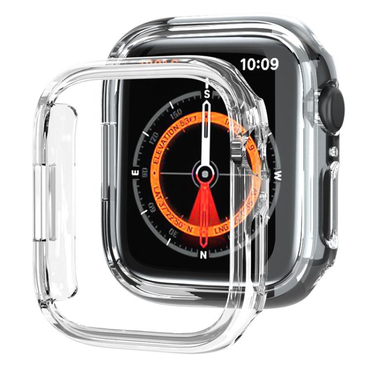 غطاء ساعة xDfind PC مجوف نصف شفاف، لسلسلة Apple Watch 6 / 5 / 4 / SE مقاس 44مم، لسلسلة Apple Watch 6 / 5 / 4 / SE مقاس 40مم، لسلسلة Apple Watch 11 مقاس 46مم / 10 مقاس 46مم، لسلسلة Apple Watch 11 مقاس 42مم / 10 مقاس 42مم