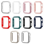 غطاء ساعة xDfind PC مجوف نصف شفاف، لسلسلة Apple Watch 3 / 2 / 1 مقاس 42مم