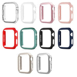 غطاء ساعة xDfind PC مجوف نصف شفاف، لسلسلة Apple Watch 3 / 2 / 1 مقاس 42مم