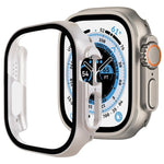 xDfind Tempered Glass Film Integrated PC Watch Cover, For Apple Watch Series 6 / 5 / 4 / SE 44mm, For Apple Watch Series 6 / 5 / 4 / SE 40mm, For Apple Watch Series 11 46mm / 10 46mm, For Apple Watch Series 11 42mm / 10 42mm