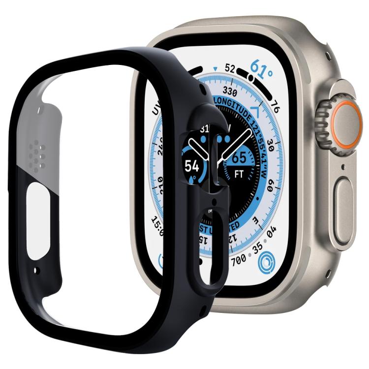 غطاء ساعة xDfind مدمج مع فيلم زجاج مقسّى من PC، لسلسلة Apple Watch Ultra 3 / 2 / 1 مقاس 49مم، لسلسلة Apple Watch 9 / 8 / 7 مقاس 45مم، لسلسلة Apple Watch 9 / 8 / 7 مقاس 41مم، لسلسلة Apple Watch 3 / 2 / 1 مقاس 38مم