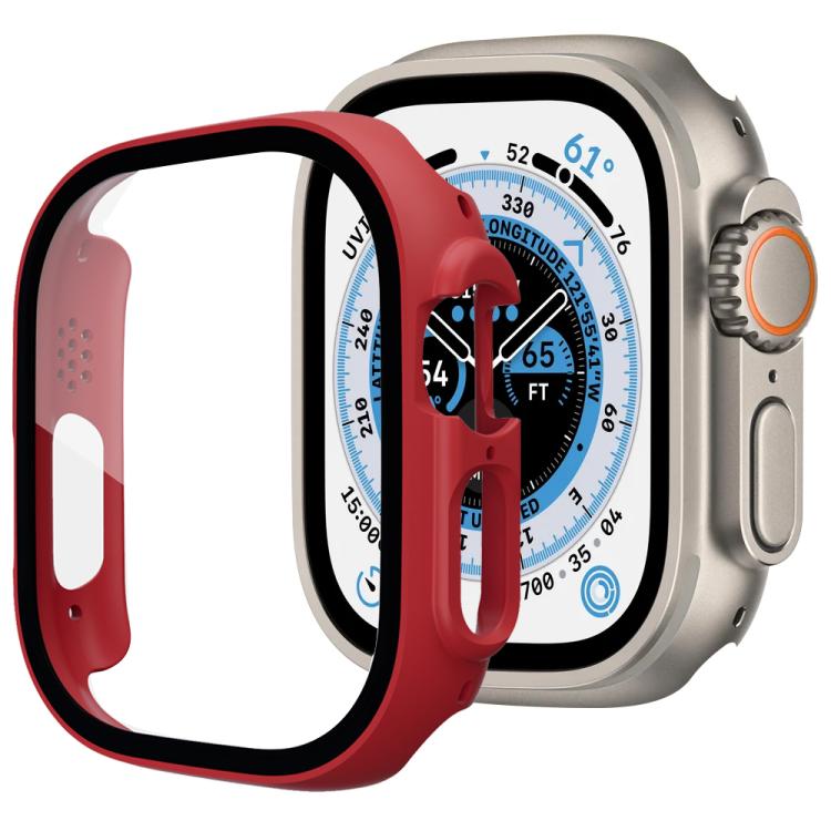 غطاء ساعة xDfind مدمج مع فيلم زجاج مقسّى من PC، لسلسلة Apple Watch 3 / 2 / 1 مقاس 42مم