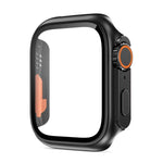 غطاء ساعة xDfind مدمج مع فيلم زجاج مقسّى مقاس Ultra 49مم، لسلسلة Apple Watch 6 / 5 / 4 / SE مقاس 44مم، لسلسلة Apple Watch 6 / 5 / 4 / SE مقاس 40مم، لسلسلة Apple Watch 9 / 8 / 7 مقاس 45مم، لسلسلة Apple Watch 9 / 8 / 7 مقاس 41مم