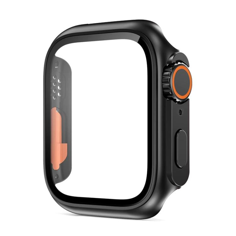 غطاء ساعة xDfind مدمج مع فيلم زجاج مقسّى مقاس Ultra 49مم، لسلسلة Apple Watch 6 / 5 / 4 / SE مقاس 44مم، لسلسلة Apple Watch 6 / 5 / 4 / SE مقاس 40مم، لسلسلة Apple Watch 9 / 8 / 7 مقاس 45مم، لسلسلة Apple Watch 9 / 8 / 7 مقاس 41مم