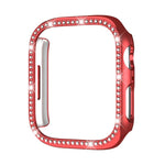 غطاء ساعة xDfind بتصميم ماسي مجوف صف واحد، لسلسلة Apple Watch 11 مقاس 46مم / 10 مقاس 46مم، لسلسلة Apple Watch 11 مقاس 42مم / 10 مقاس 42مم